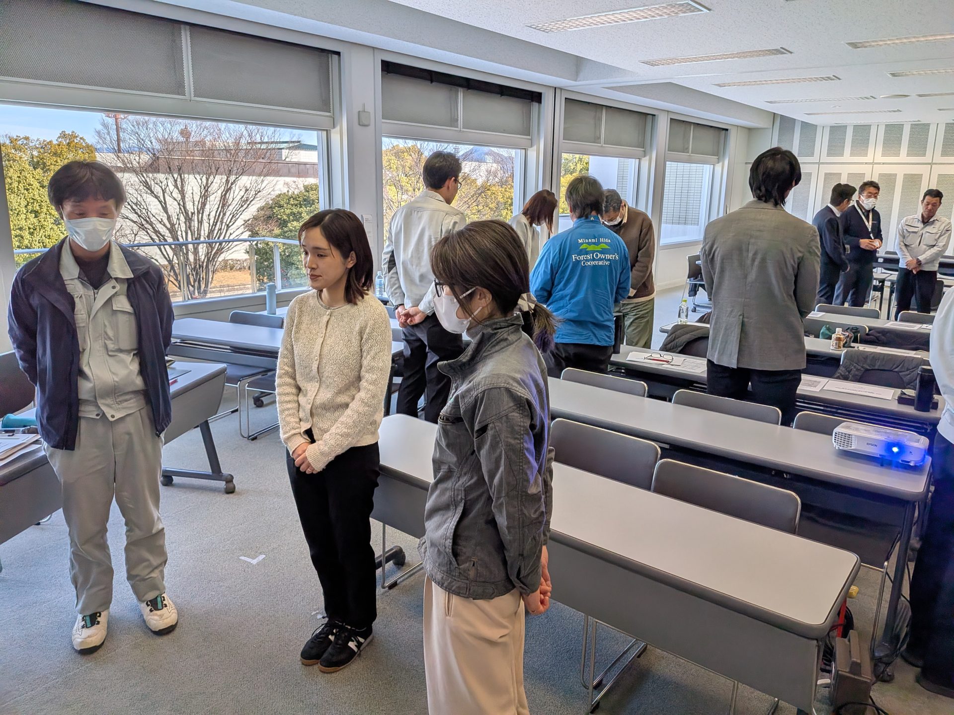 雇用管理改善研修会のアイスブレイクの様子